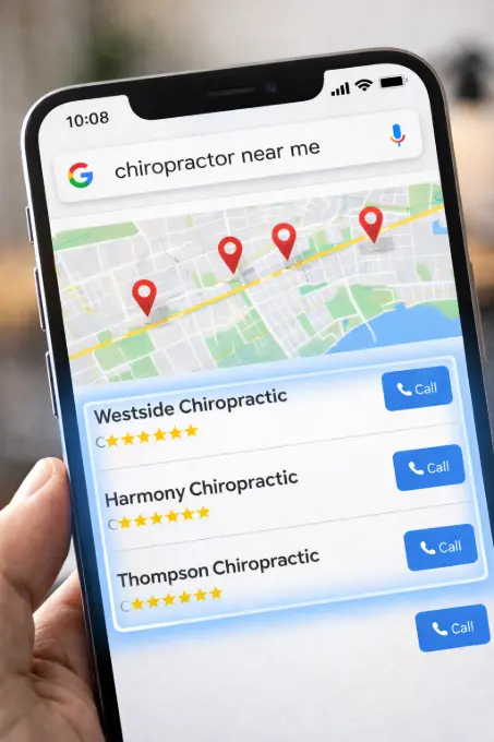 Ranking #1 on Google Maps for Chiropractors